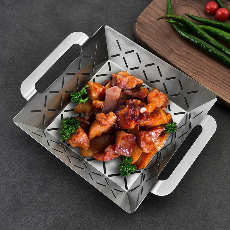 Household Fashion Simple Square Stainless Steel Bakeware Tools