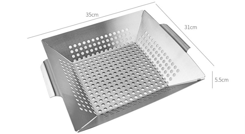 Household Fashion Simple Square Stainless Steel Bakeware Tools