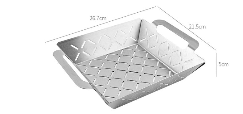 Household Fashion Simple Square Stainless Steel Bakeware Tools