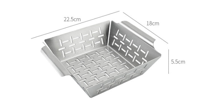 Household Fashion Simple Square Stainless Steel Bakeware Tools