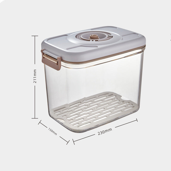 Free Vacuum Kitchen Sealer Transparent Container