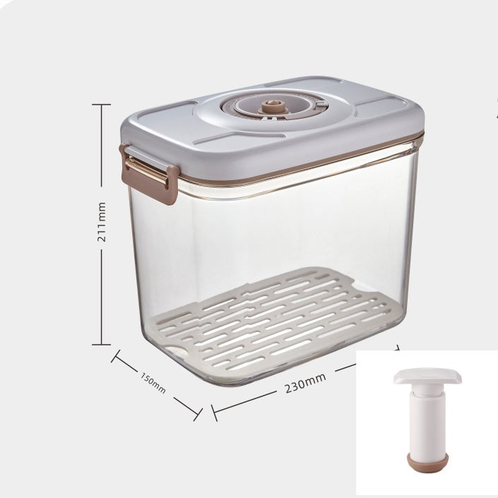 Free Vacuum Kitchen Sealer Transparent Container